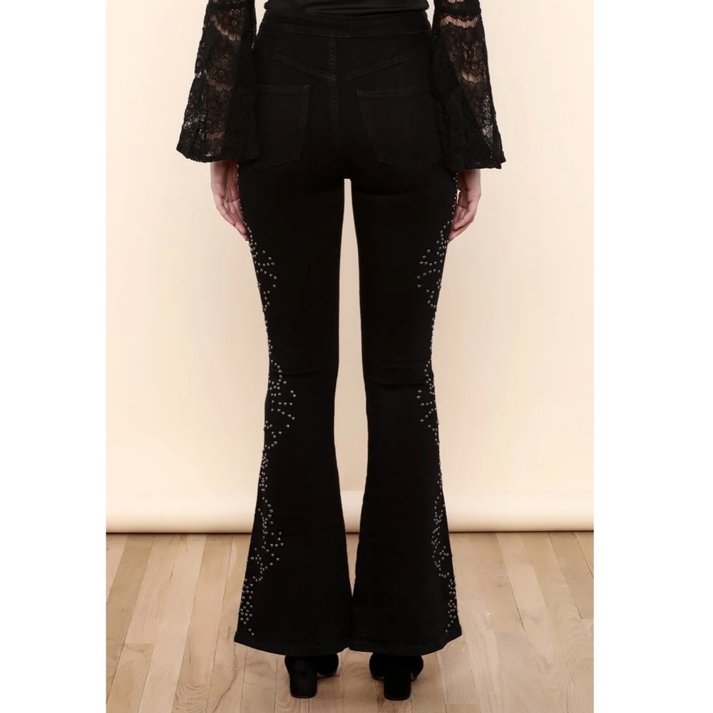 Free people love forever studded jeans NWOT sz 26 - Picture 3 of 4